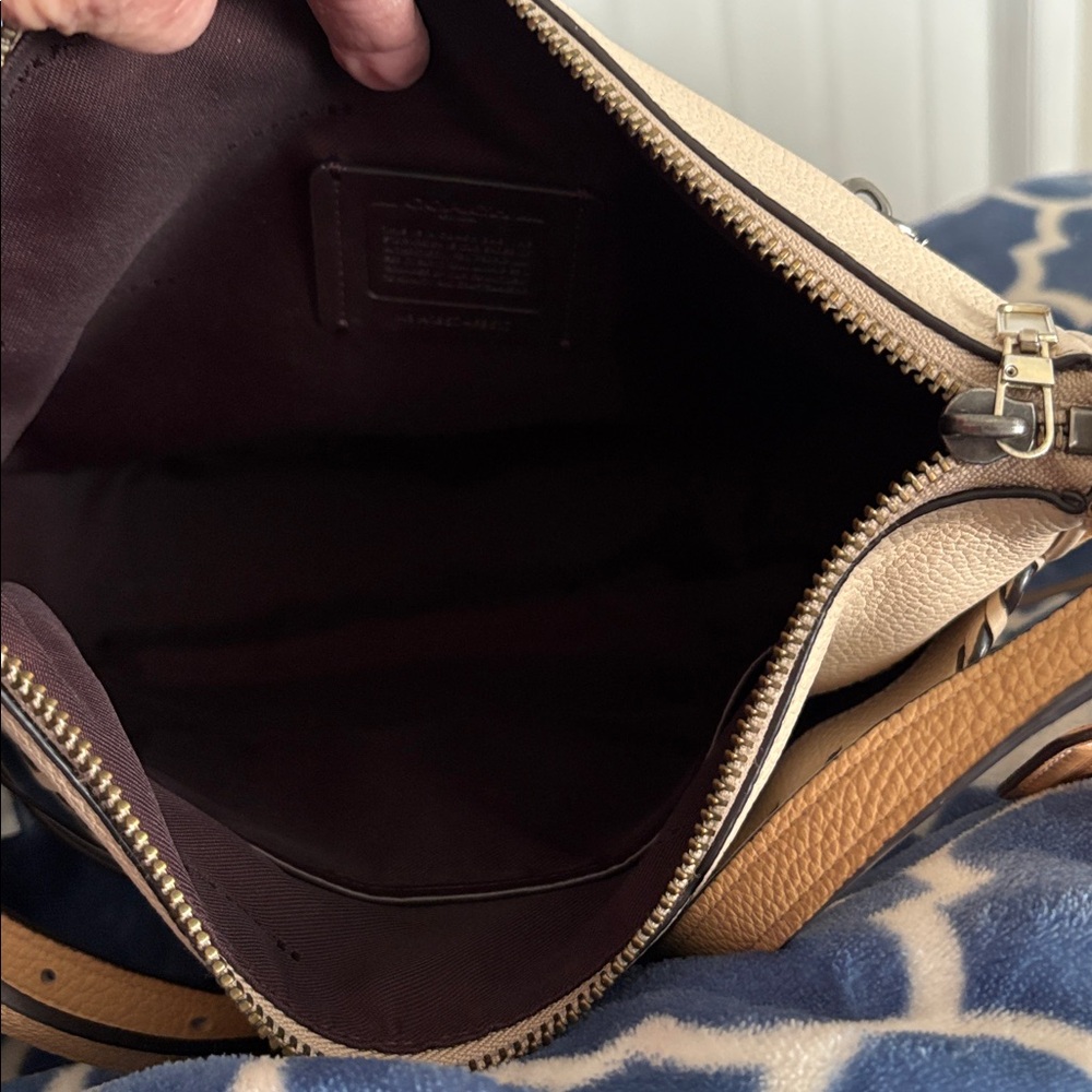 Coach Tan Crossbody Bag - Picture 7 of 9
